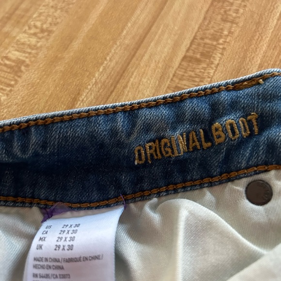 American Eagle Outfitters Extreme Flex Original Boot Jean Size 29x30 - Picture 10 of 11